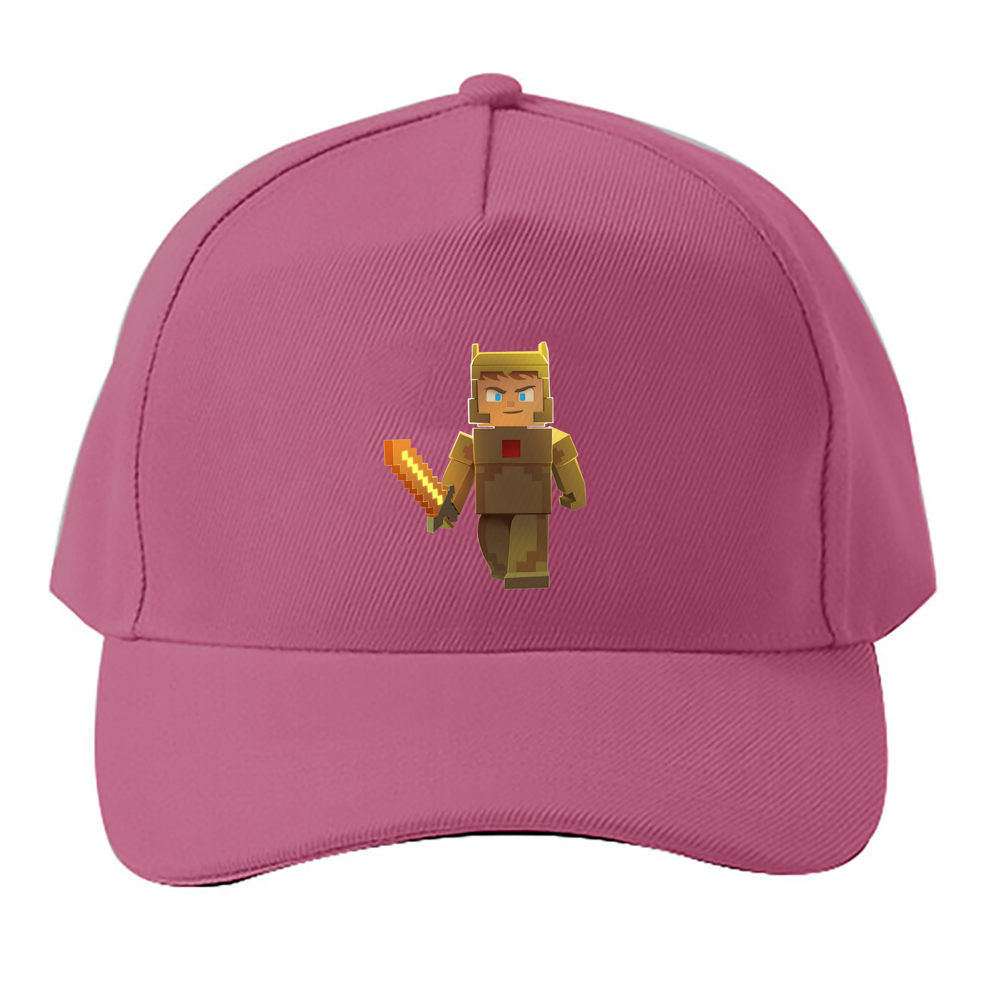 （画像用） マインクラフト ブロックの世界 Minecraft MC Block world ベースボールキャップ 綿100％ 男女兼用 帽子 スポーツ